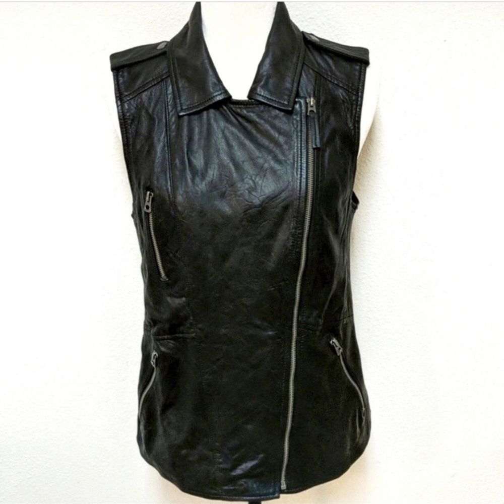 Lucky Brand Leather Vest